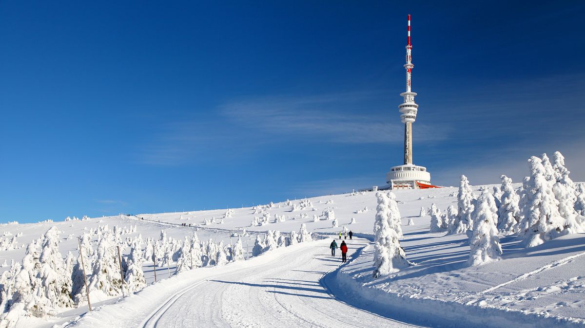 Jeseníky a Králický Sněžník jsou hlavními lyžařskými cíli na Moravě